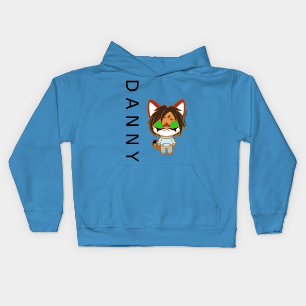 DANNY Kids Hoodie by CrazyMeliMelo